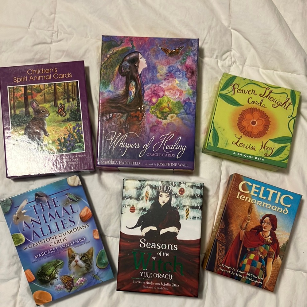 Assorted Oracle Card Decks